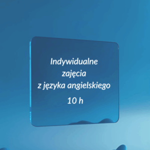 indywidualne zajęcia z języka angielskiego 10h